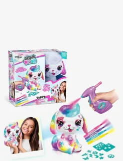 Airbrush Plush Puppy - Pysselset|Barn Rita & Pyssla