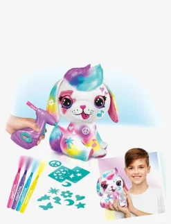 Airbrush Plush Puppy - Pysselset|Barn Rita & Pyssla