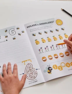 Barn Barbo Toys Barnböcker|Aktivitetsbog Lær Tal med Wacky Wonders Bondegårdsdyr - 123 (DK) - Pedagogisk barnbok