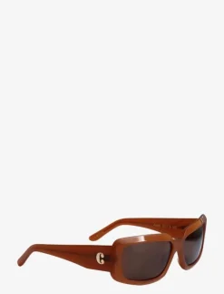 Corlin Eyewear Alain Red - Fyrkantiga|Kvinnor Solglasögon|Solglasögon