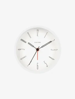 KARLSSON Alarm clock Belle Numbers iron - Väckarklockor| Klockor