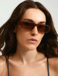 Kvinnor Pilgrim Solglasögon|ALAYNA sunglasses - Square Frame