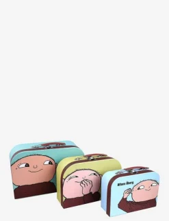 Barn Barbo Toys Rollspel|Alfons Åberg - Suitcases 3 psc set - Resa