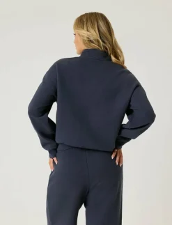 Kvinnor Björn Borg Sweatshirts|ALICE STENLÖF HALFZIP SWEATSHIRT - Sweatshirts