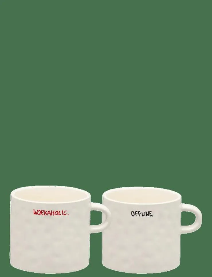 Anna + Nina All About Balance Mug - Set of 2 - Kaffekoppar| Muggar & Koppar