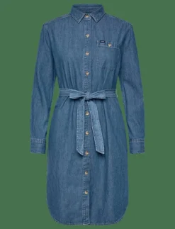 Lee Jeans ALL PURPOSE SHIRT DRESS - Midiklänningar|Kvinnor Klänningar