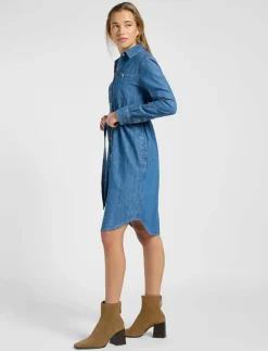 Lee Jeans ALL PURPOSE SHIRT DRESS - Midiklänningar|Kvinnor Klänningar