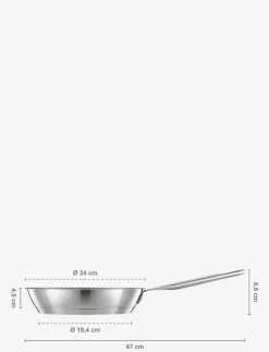 Fiskars All Steel stekpanna 24 cm - Stekpannor| Stekpannor & Kokkärl