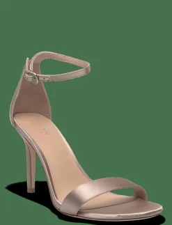 Kvinnor Lauren Ralph Lauren Högklackade Skor|Sandaler|Allie Pavé-Buckle Satin Sandal - Bröllopsskor