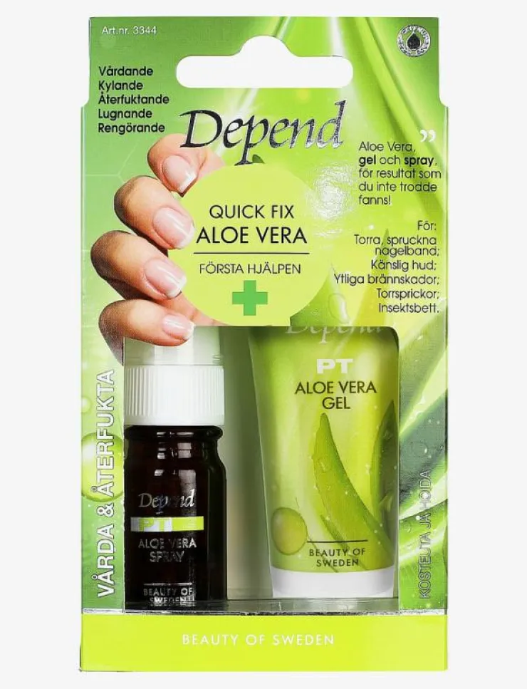 Depend Cosmetic Aloe Vera Quick Fix - Naglar|Kvinnor Naglar