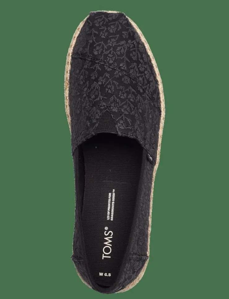Kvinnor TOMS Espadrillos|Alpargata Rope - Platta espadriller