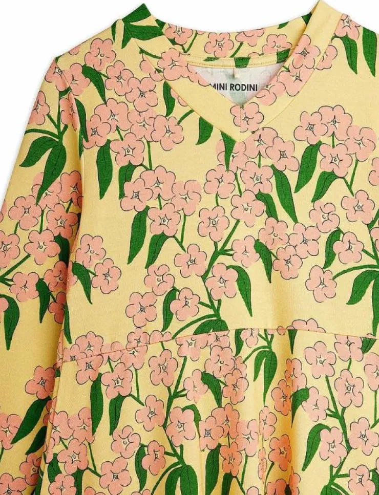 Barn Mini Rodini Klänningar & Kjolar|Alpine flowers aop ls dress - Långärmade vardagsklänningar