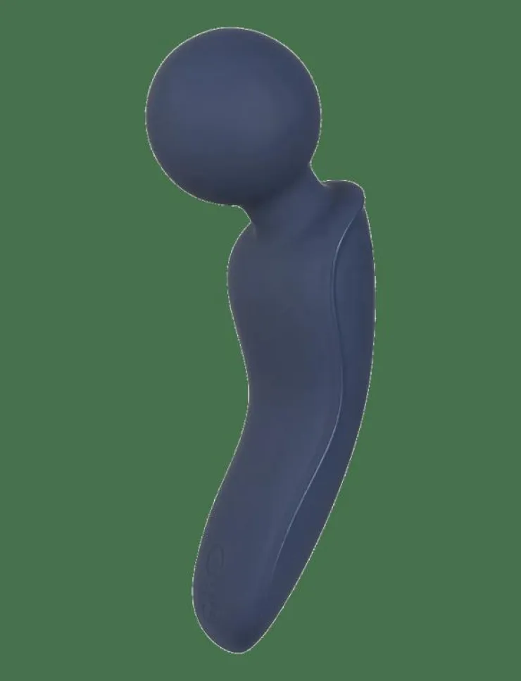 Kvinnor Amaysin Sex & Intimitet|Curvy Rechargeable Mini Magic Wand Vibrator - Beauty