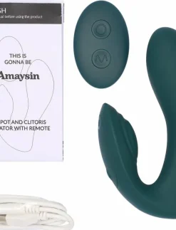 Amaysin G-spot and Clitoris Vibrator with Remote - Beauty|Kvinnor Sex & Intimitet