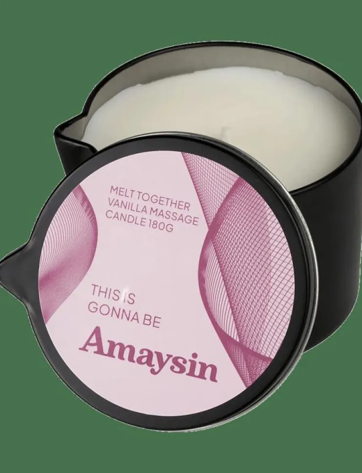 Amaysin Melt Together Vanilla Massage Candle 180 g - Beauty|Kvinnor Sex & Intimitet