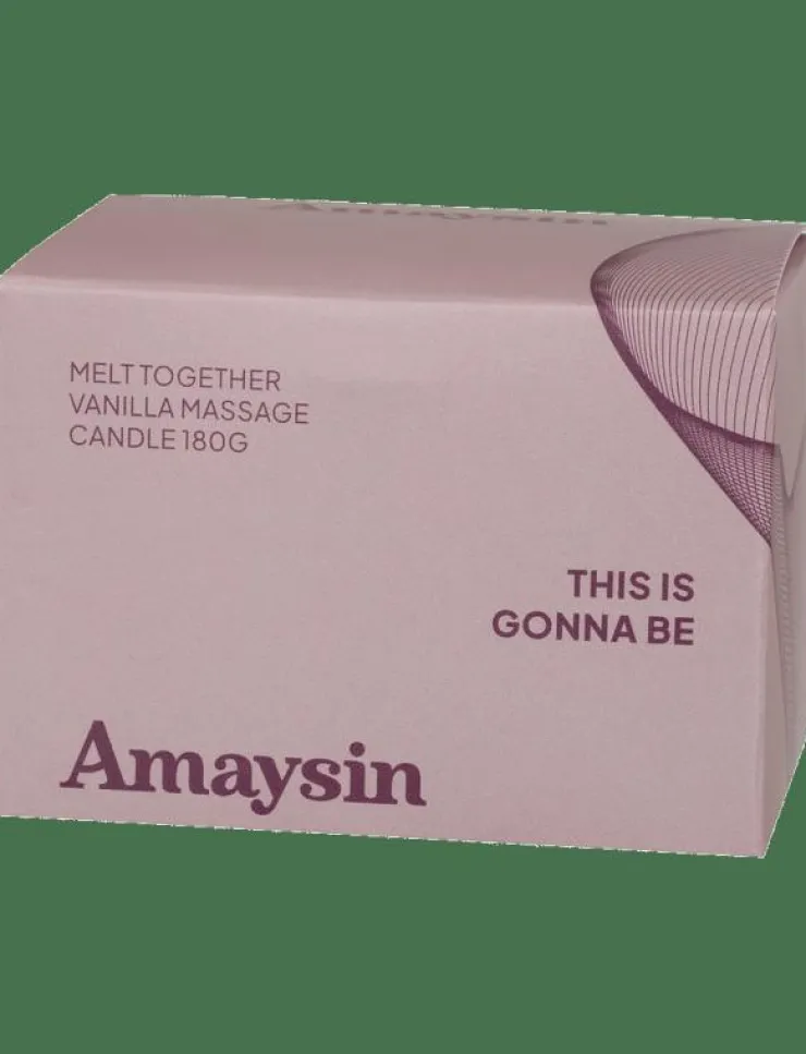 Amaysin Melt Together Vanilla Massage Candle 180 g - Beauty|Kvinnor Sex & Intimitet