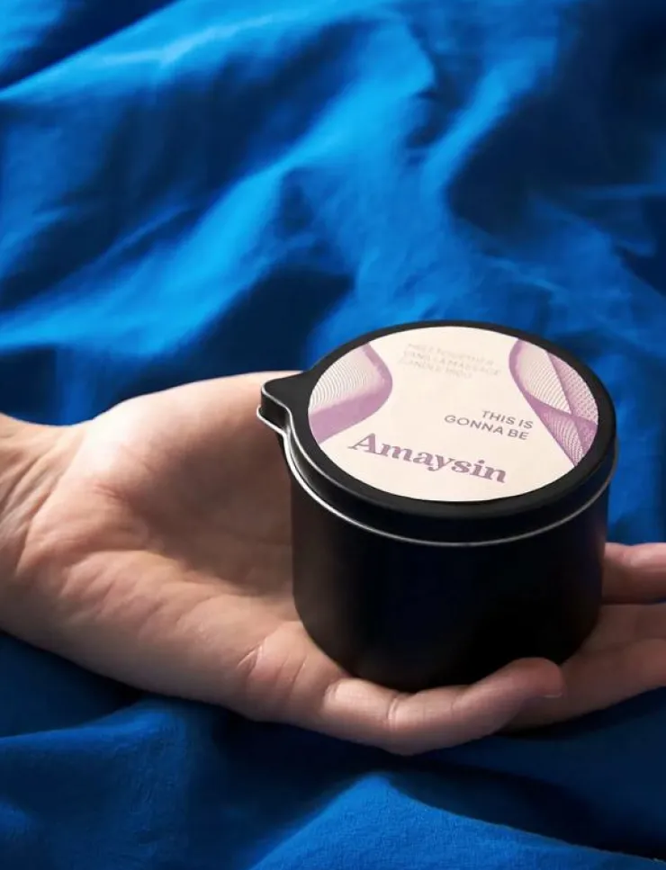 Amaysin Melt Together Vanilla Massage Candle 180 g - Beauty|Kvinnor Sex & Intimitet