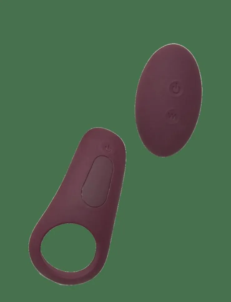 Kvinnor Amaysin Sex & Intimitet|Remote-Controlled Vibrating Love Penis Ring - Beauty