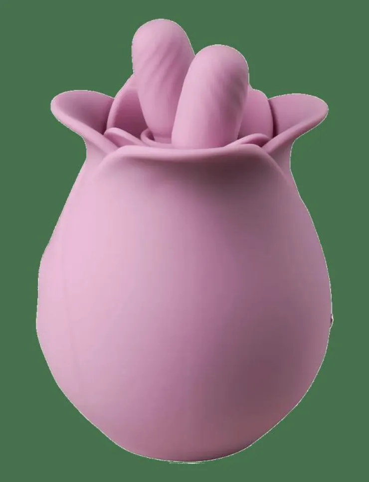 Kvinnor Amaysin Sex & Intimitet|Two Fingers Rose Clitoris Vibrator - Beauty