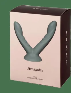 Kvinnor Amaysin Sex & Intimitet|Wavy Silicone Double Dildo - Beauty
