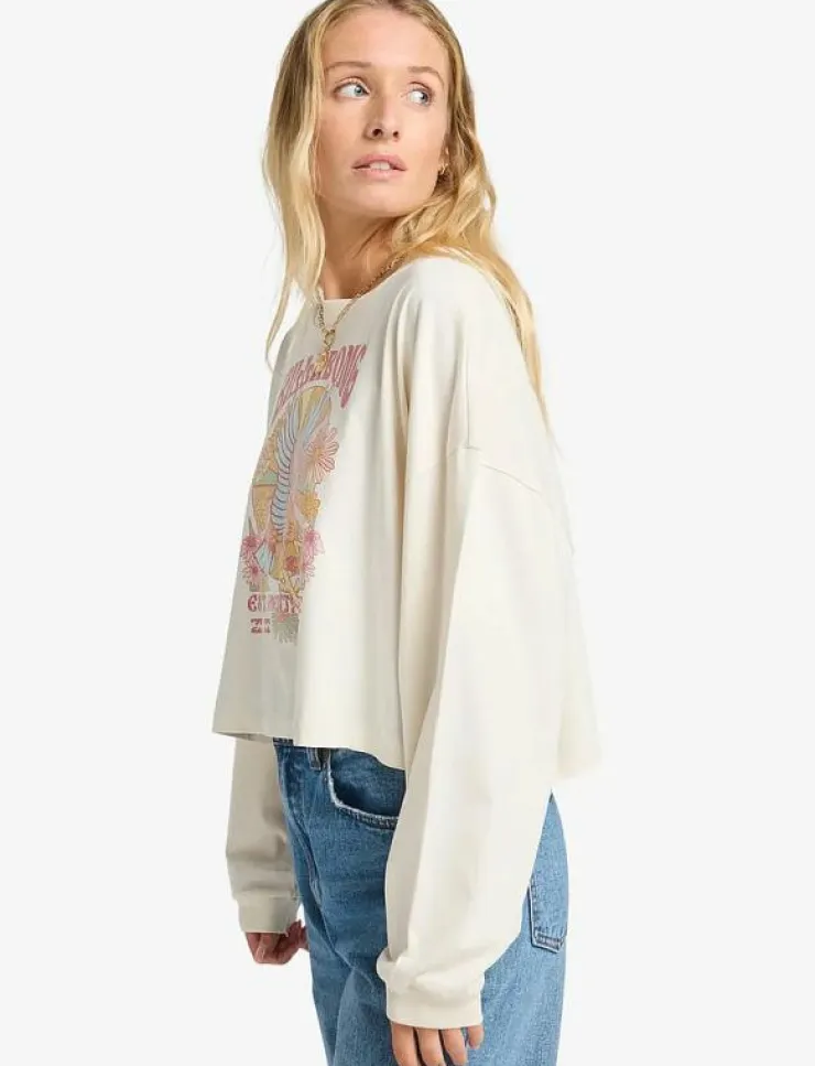 Kvinnor Billabong Toppar & T-Shirts|ANA AGUILA - Långärmade tröjor