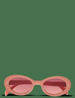 Komono Ana Velvet Coral - Round Frame|Kvinnor Solglasögon
