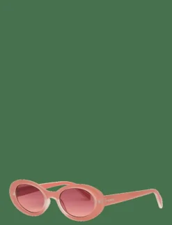 Komono Ana Velvet Coral - Round Frame|Kvinnor Solglasögon