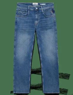 Replay ANBASS Trousers SLIM 573 ECO PLUS - Skinny jeans| Denim Kläder|Jeans