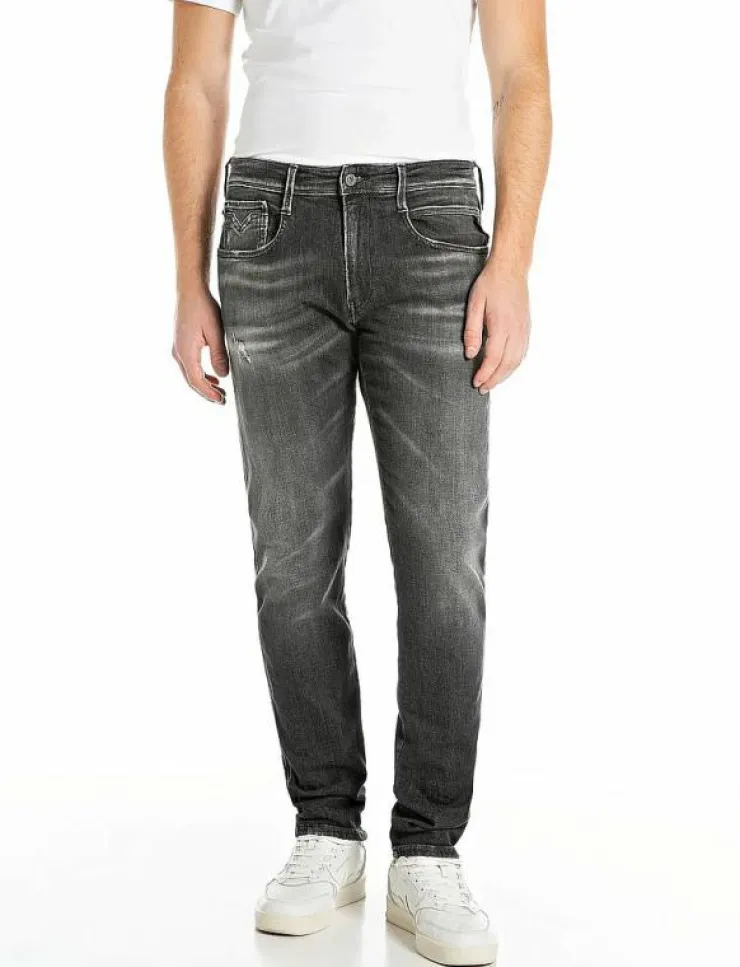 Replay Denim Kläder|Jeans|ANBASS Trousers SLIM AGED - Slim jeans