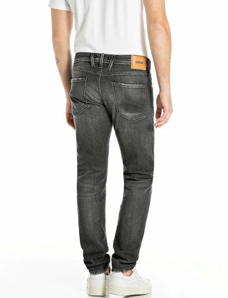 Replay Denim Kläder|Jeans|ANBASS Trousers SLIM AGED - Slim jeans