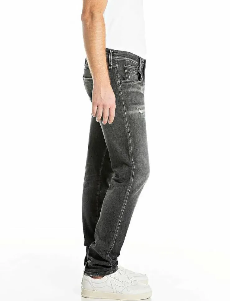 Replay Denim Kläder|Jeans|ANBASS Trousers SLIM AGED - Slim jeans