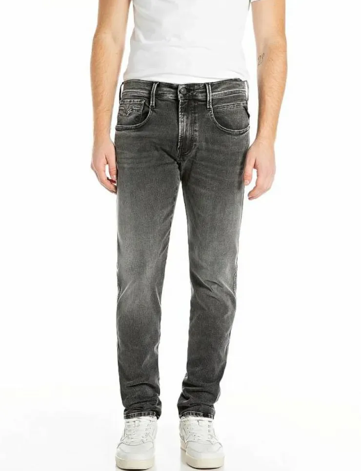 Replay Denim Kläder|Jeans|ANBASS Trousers SLIM HYPERFLEX ORIGINAL - Regular jeans