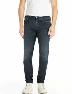 Replay ANBASS Trousers SLIM HYPERFLEX ORIGINAL - Slim jeans| Denim Kläder|Jeans