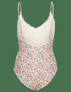 Kvinnor Becksöndergaard Badkläder|Anemona Bly Frill Swimsuit - Baddräkter
