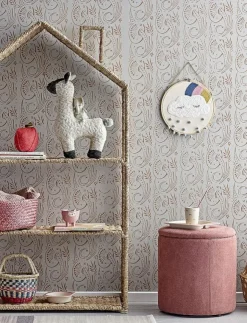 Barn Bloomingville Gosedjur|Animal friends Doll, Rose, Cotton Set of 6 - Mjukisdjur