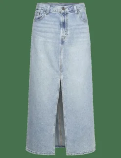 Levi's® ANKLE COLUMN SKIRT PLEASE HOLD - Midi kjolar|Kvinnor Denimkläder|Kjolar