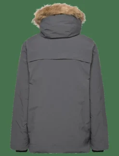 Mango Anorak with shearling-effect hood - Anorak|Barn Jackor