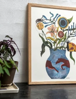 Aparte Works Aparte x Audrey Helen Weber - Botanisk| Posters & Ramar
