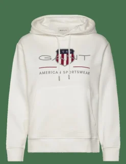 Kvinnor GANT Sweatshirts|ARCHIVE SHIELD HOODIE - Huvtröjor