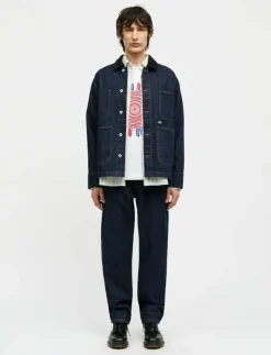 Mads Nørgaard Overshirts|Arizona Denim Chore Jacket - Ofodrade jeansjackor