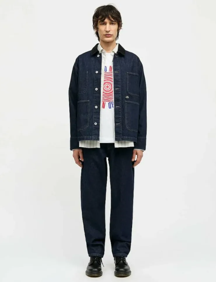 Mads Nørgaard Overshirts|Arizona Denim Chore Jacket - Ofodrade jeansjackor