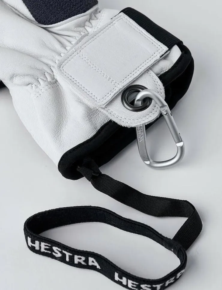 Hestra Army Leather Patrol - 5 finger Black - Fingervantar|Kvinnor Handskar|Handskar & Vantar