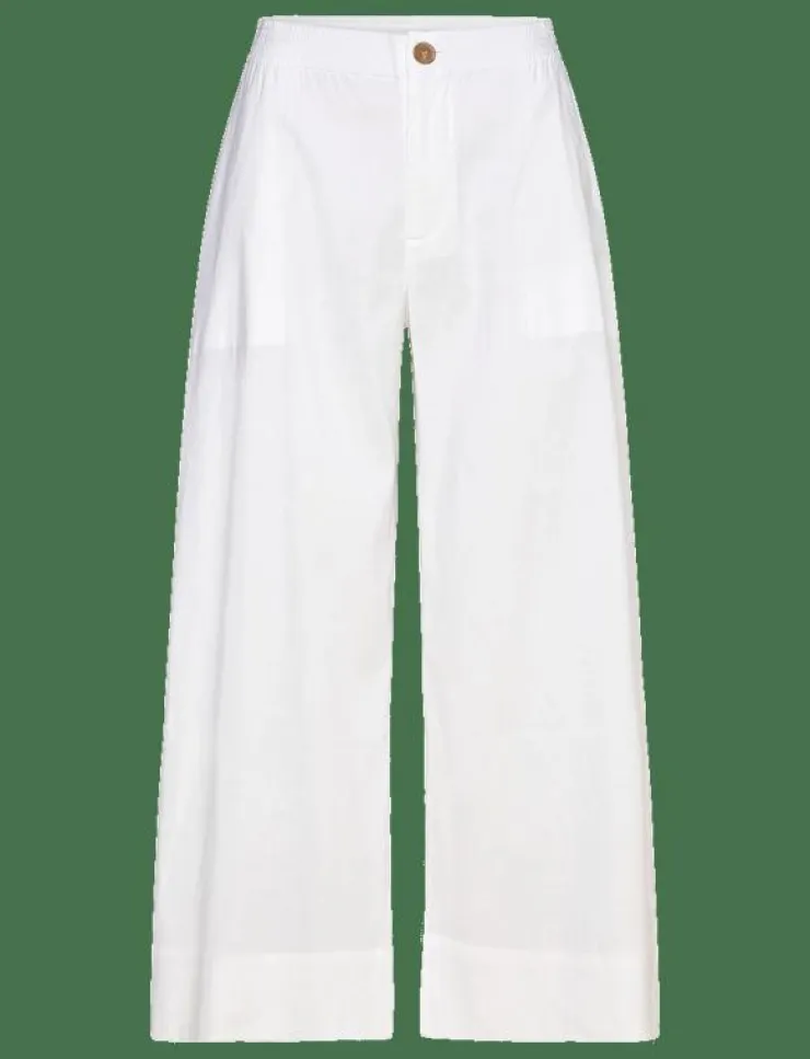 Kvinnor Naja Lauf Byxor|ASHA PANTS STRETCH LINEN - Linnebyxor