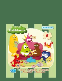 Barn Kärnan Pussel & Spel|ASKPUSSEL AV TRÄ 6 BITAR BABBLARNA - Träpussel