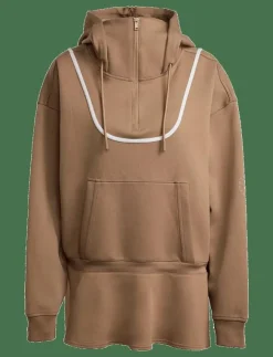 Kvinnor adidas by Stella McCartney Sweatshirts|aSMC PEPLUM HD - Huvtröjor