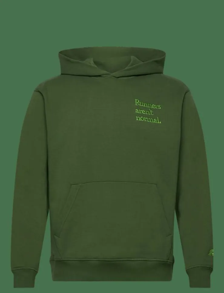 New Balance Athletics Runners Arent Normal Hoodie - Huvtröjor| Sweatshirts