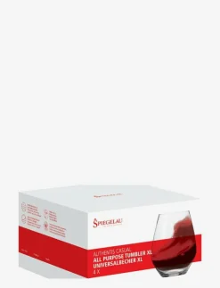 Spiegelau Authentis Casual Tumbler 62,5 cl 4-pack - Dricksglas| Glas