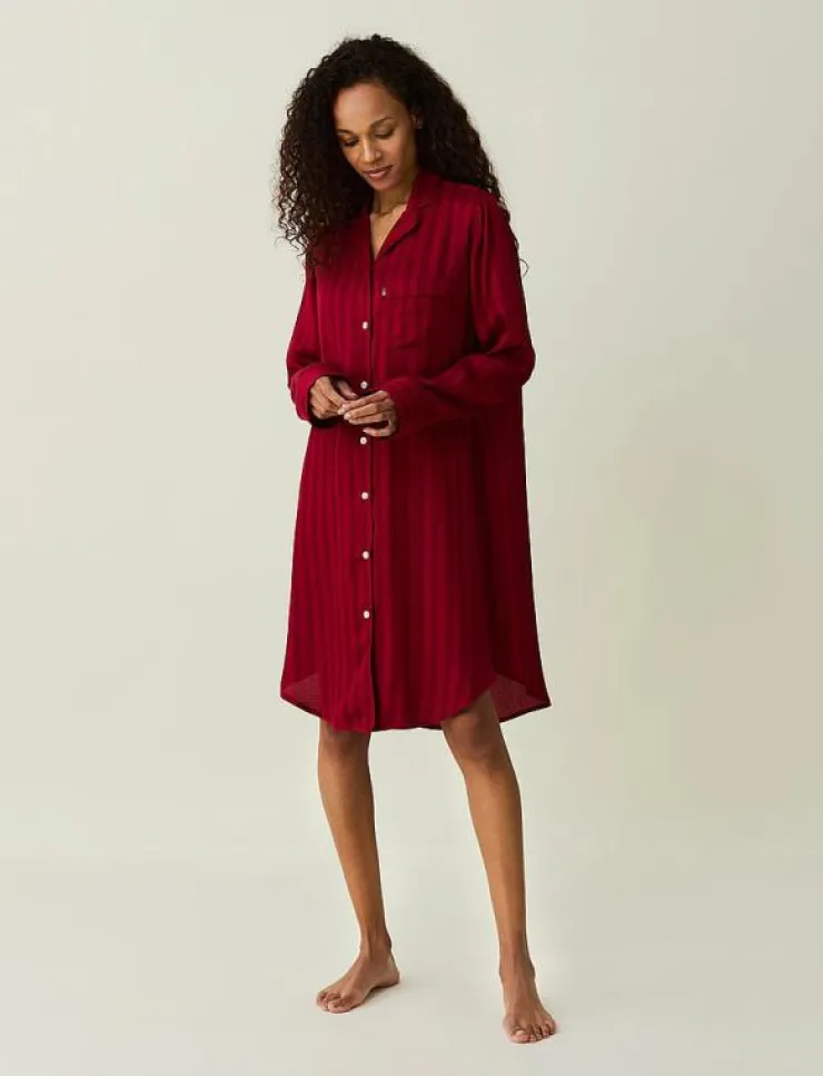 Kvinnor Lexington Home Pyjamas & Loungewear|Avery Modal Viscose Nightshirt - Nattlinnen