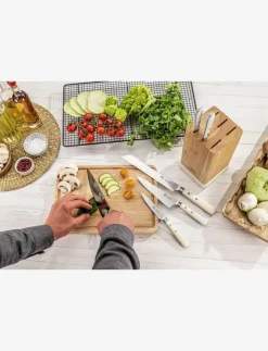 Ballarini Köksknivar & Knivtillbehör|Avola Prestigio, Knivblockset i 7-delar - Knivblock