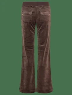 Kvinnor Juicy Couture Mjukisbyxor|AW25 LAYLA GOLD LOW RISE POCKET - Joggers